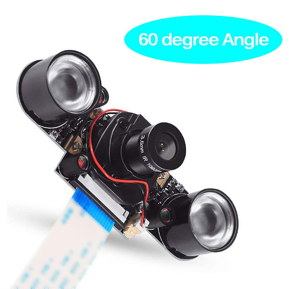Night Vision Camera Set for Raspberry Pi 4 B Night Vision Camera 5MP Camera Module for Raspberry Pi 3 IR-CUT Focus Camera Auto