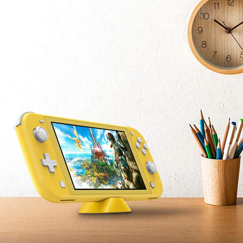 Switch Lite Dock Station di ricarica per Nintendo Switch Lite tipo C porta Mini caricatore triangolare Docking supporto da viaggio portatile