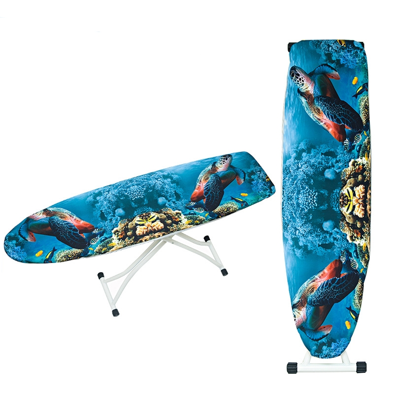 Slitstarkt strykbrädeöverdrag fläckbeständigt tjockt vadderat 140 x 50cm elastiskt strykbrädeöverdrag för tvättartiklar