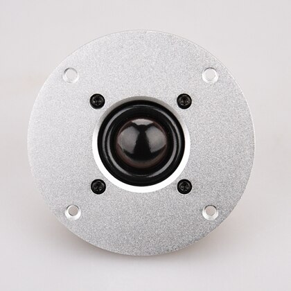 HIFIDIY LIVE 4 inch X1II Tweeter Speaker Unit aluminum transparent Silk membrane 6OHM30W Treble Loudspeaker silver 94 100 ~130mm: 2 pieces / Silver 94mm