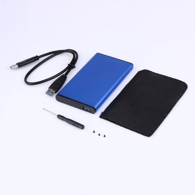 2.5 tommer hdd ssd usb 3.0 to sata iii ekstern harddisk hdd 1tb harddisk kabinet etui super speed til windows mac os