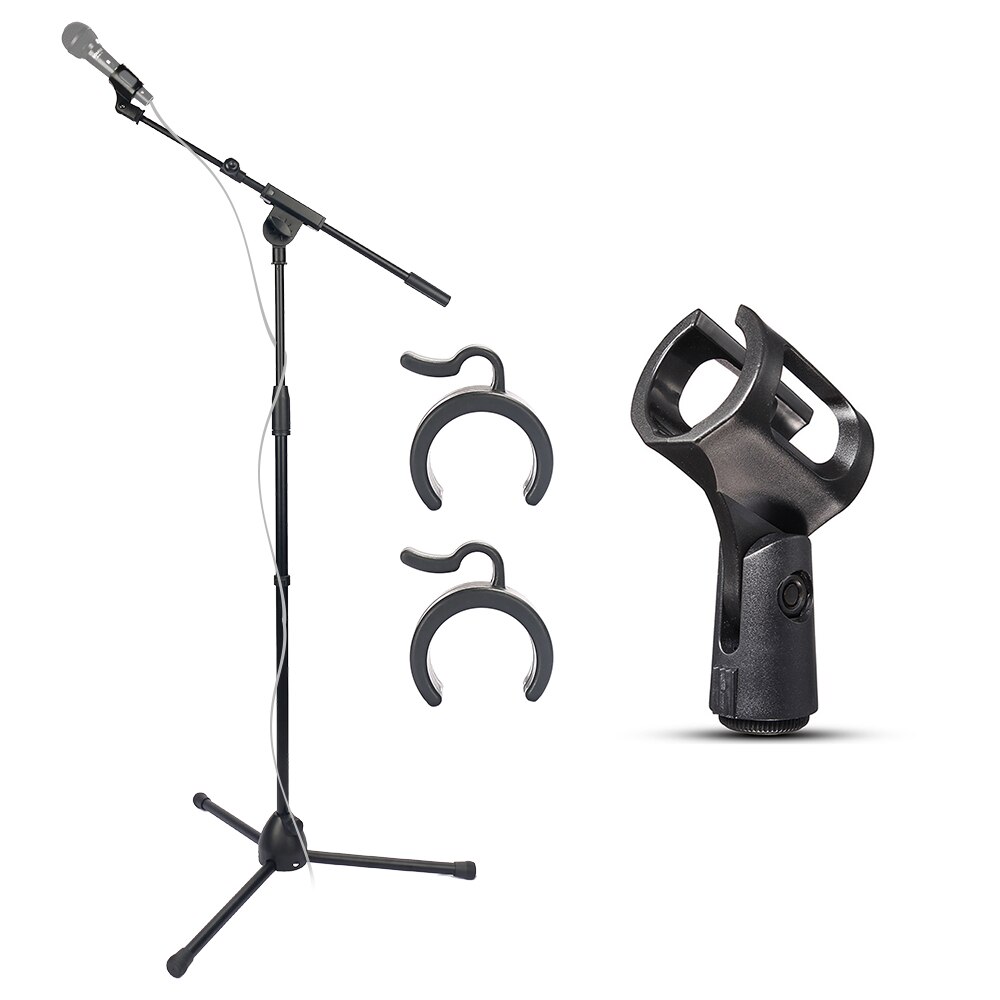 MS-202 Swing Arm Floor Metal Microphone Stand for Personal and Concerts: MS-202