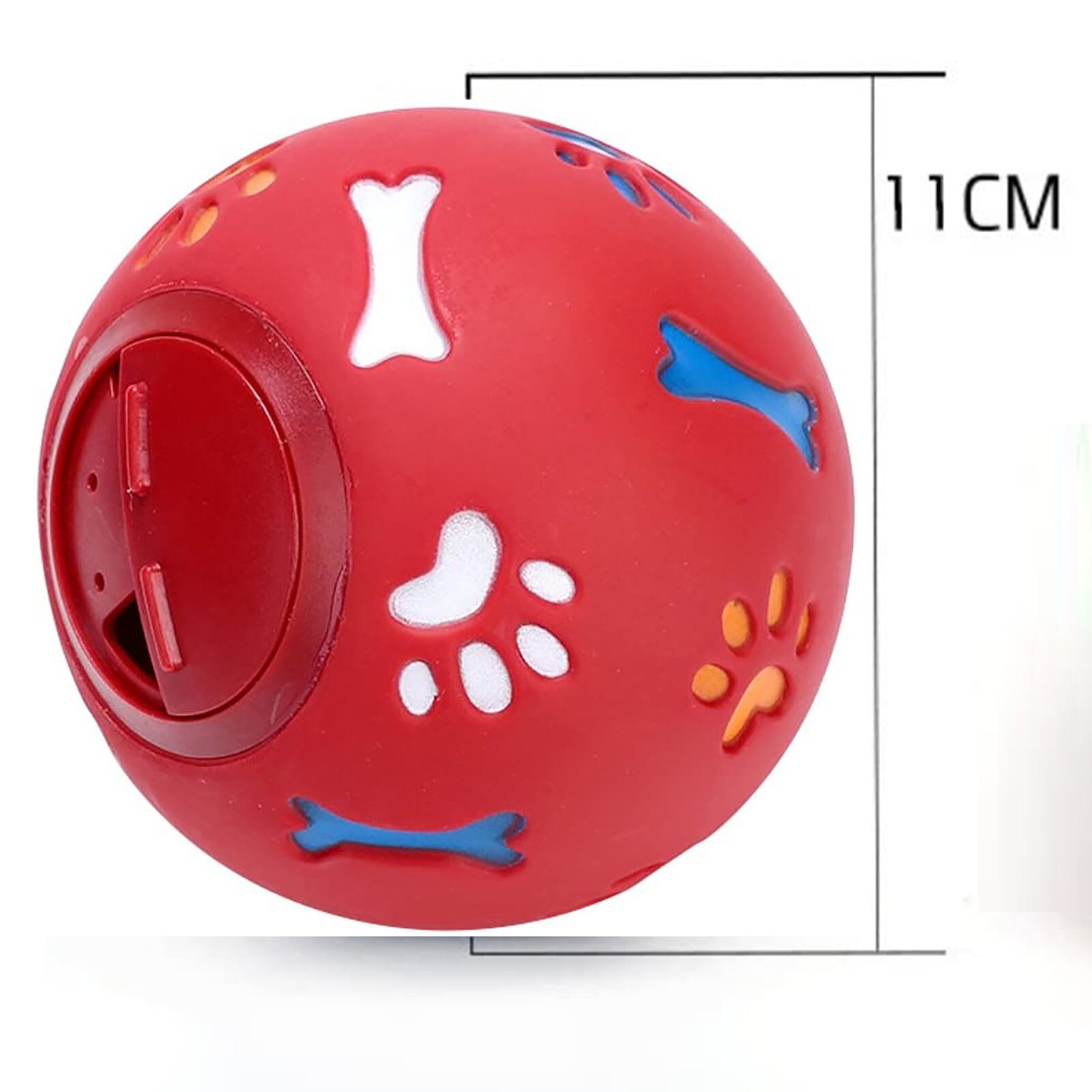 Pelota de goma para masticar para perros de compañía, alimentadores de ortodoncia para perros de compañía, juguetes interactivos para limpiar los dientes, suministros para mascotas, n. ° T2P