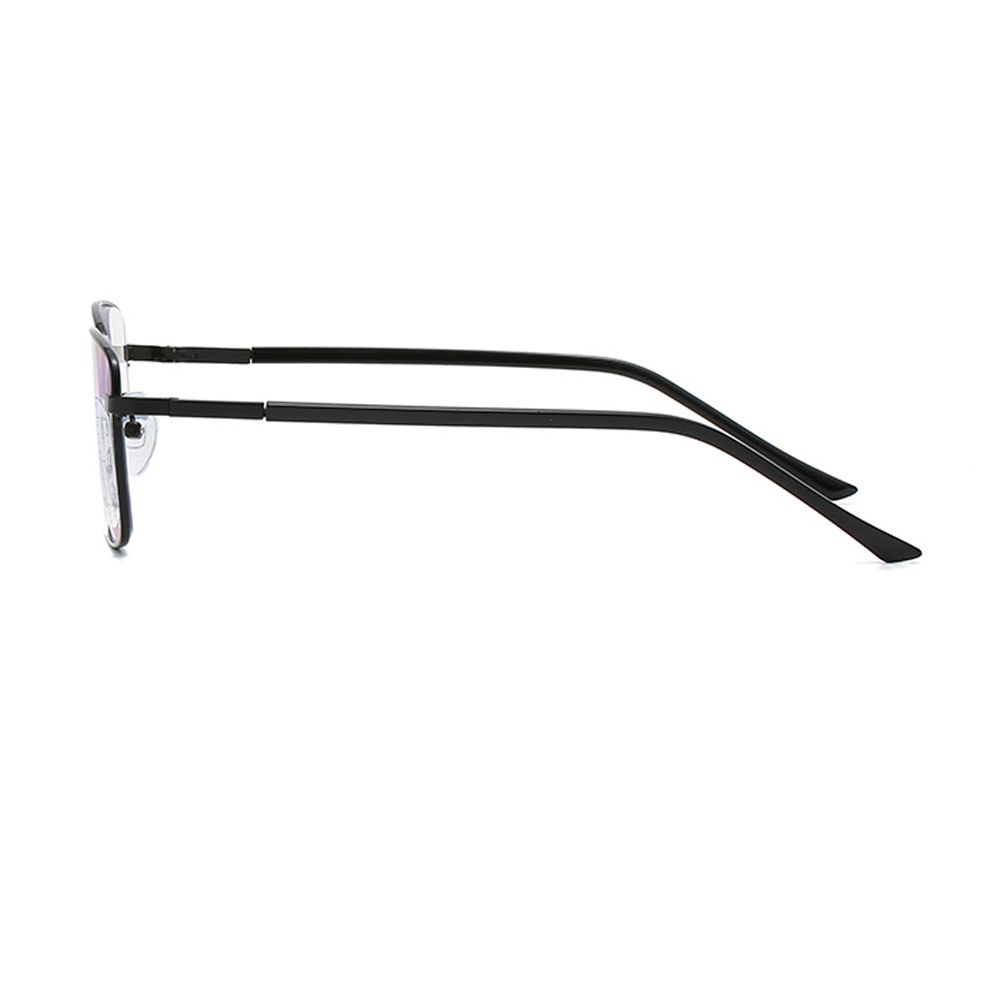 Lunettes de lecture progressives en métal, Anti-lumière bleue, pour presbytie, pour ordinateur, Vision dioptrique