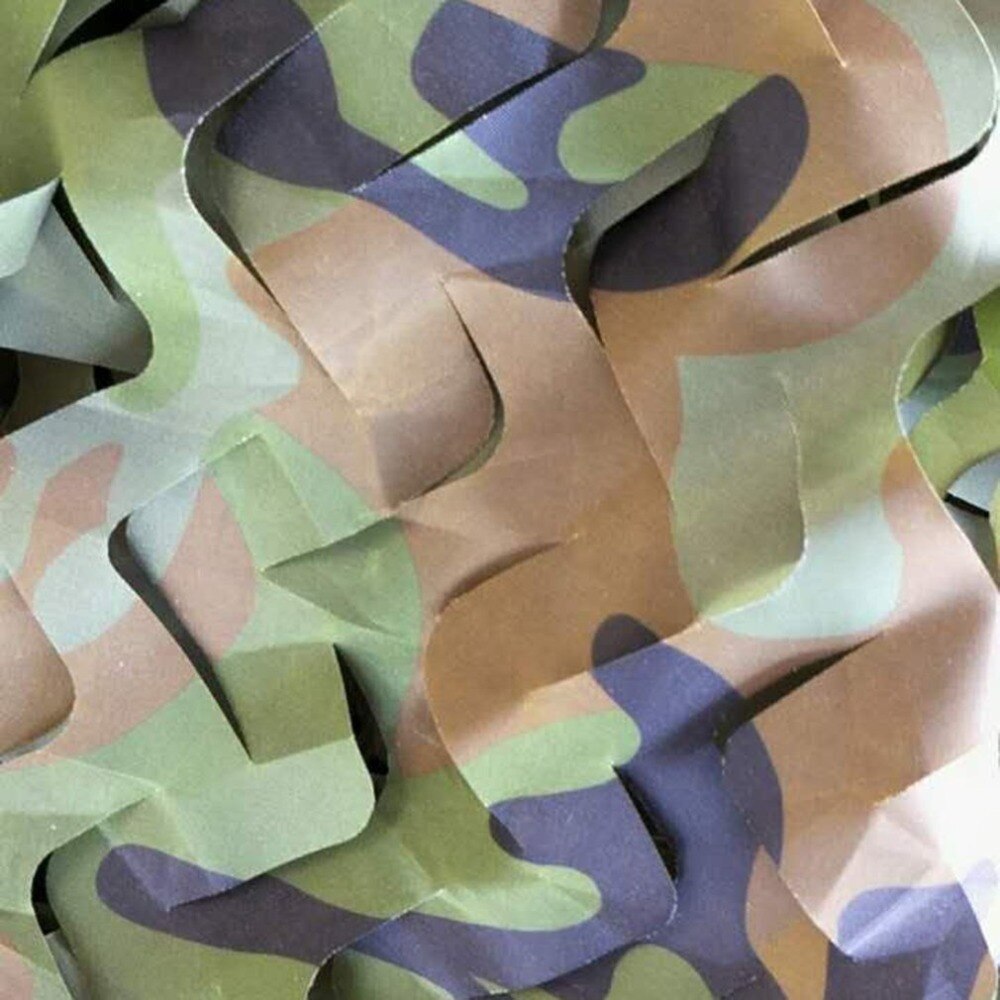 1.5*1M extérieur militaire Camouflage Net tactique armée Camouflage filet bâches de voiture tente chasse stores filet couverture dissimuler goutte Net