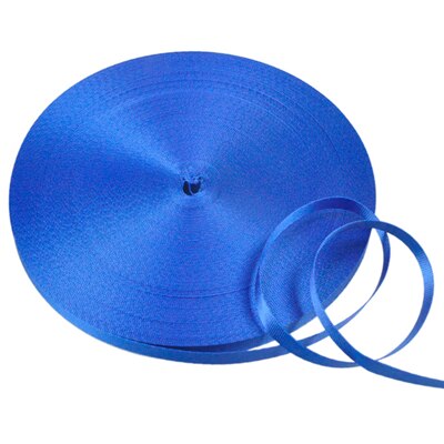 1.5cm brede nylon banden van 50 meter voor trekkoorden voor huisdieren, schoenen, handtassen en doe-het-zelfaccessoires: 6 blauw