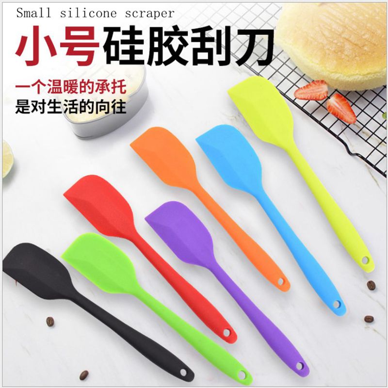 Small Silicone Spatula Kitchen Tool Silicone Butter Cake Spatula Pastry Tool Spatula Home Cake Tool Baking Tool