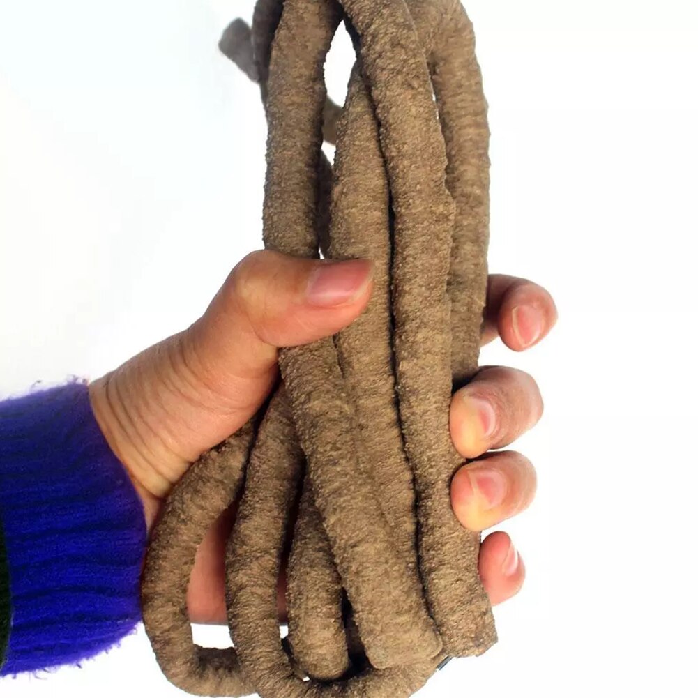 Pet Habitat Decor Terrarium Reptile PU Leather Simulation Jungle Vine With Sunction Cups Small Animal Climbing Bendable Branch