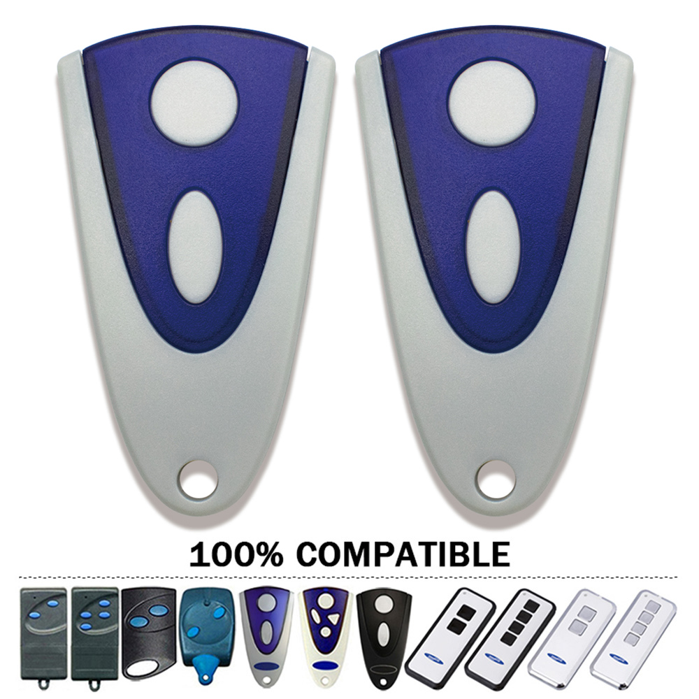 2 stks NOVOFERM NOVOTRON 502 MAX43-2 504 MAX43-4 512 522 524 Garagedeur Afstandsbediening 433 MHz Rolling Code Keyfob Zender