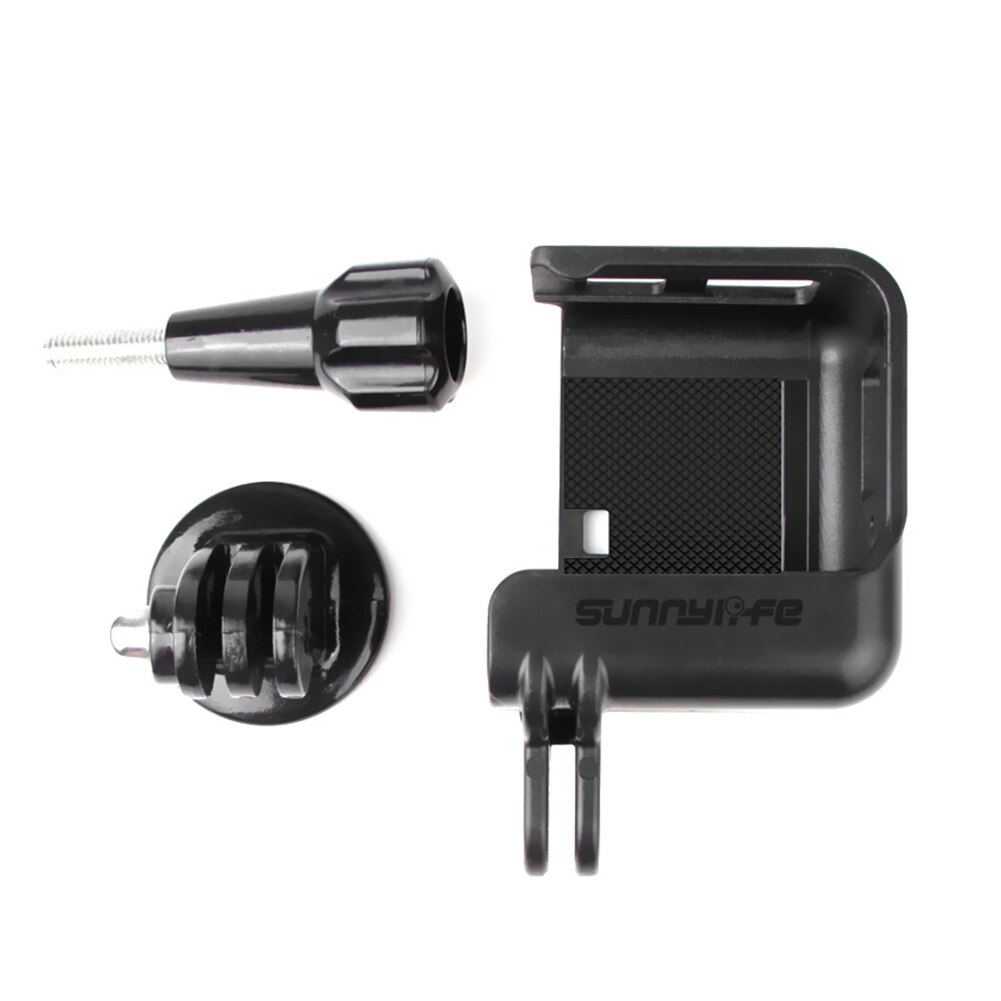 Quick Release Protective Cage Half Frame Case Shell for Insta360 ONE R Camera Support Tripod Selfie/Backpack/ Bicycle Clip