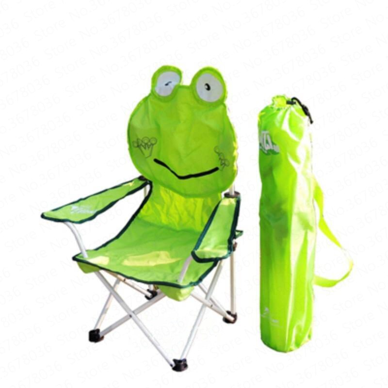 Silla plegable para niños, asiento portátil para acampar, playa, Aire libre, silla de pesca compacta en bolsa de transporte