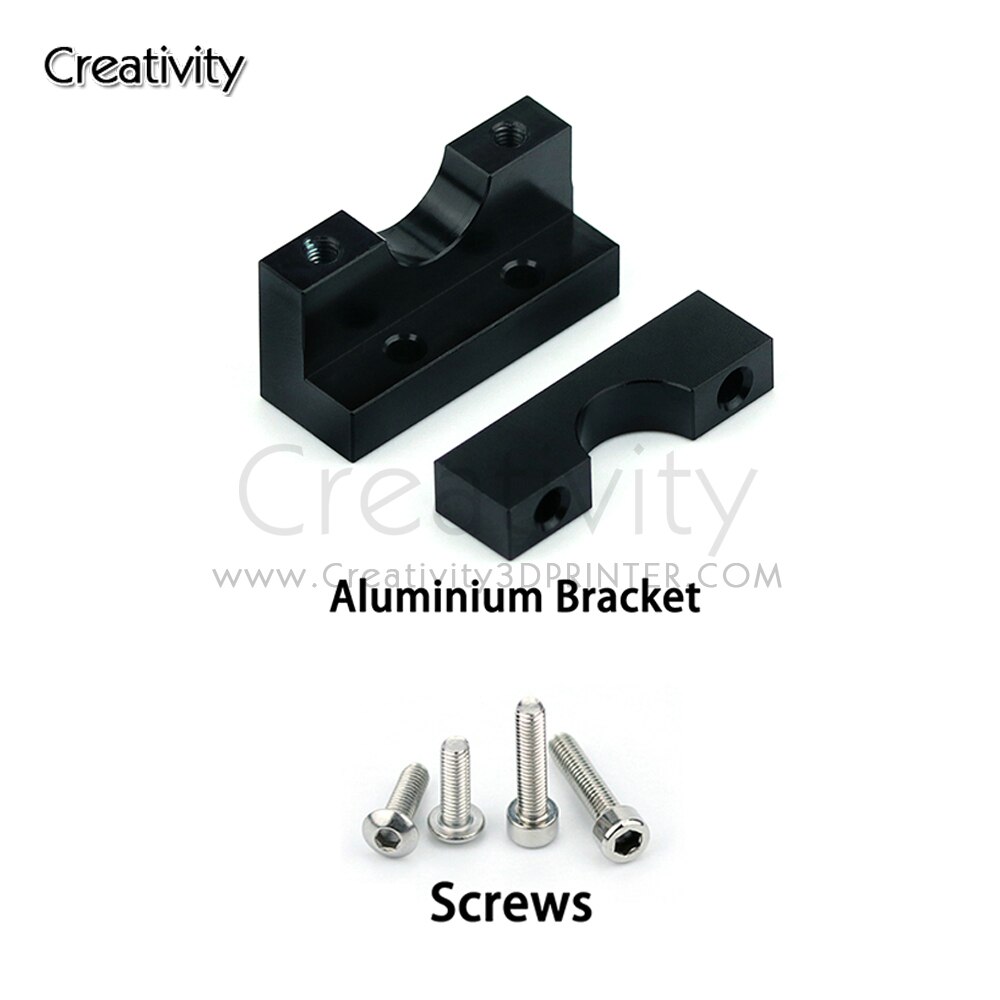 V6 to CR10 J-head Hotend Aluminium Bracket E3d V6 volcano Print Head Mounting Fixed Block for Ender-3 CR-10 Series Printer Parts