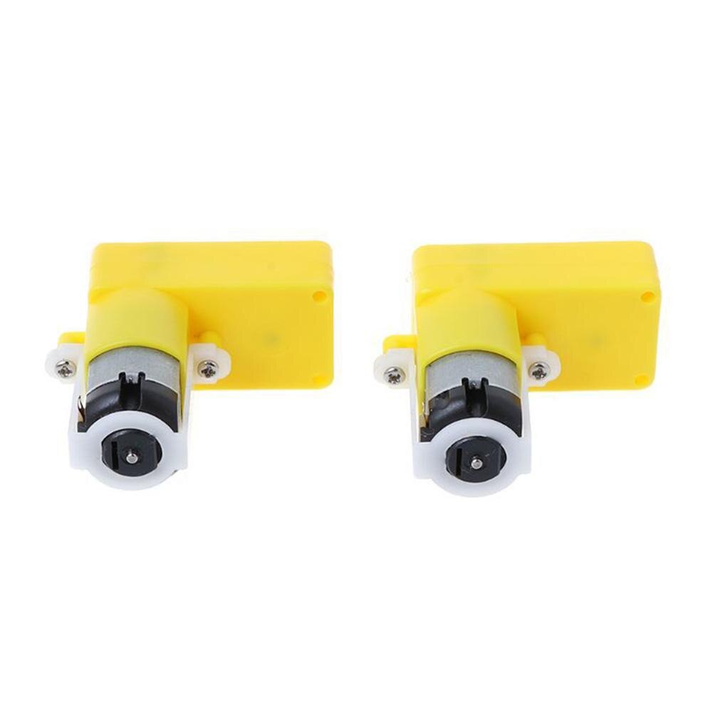 TT Motor Smart Car Robot Gear Motor Kit Wheels Chassis Motor For Arduino Robot Remote Control Car DC 3-6V Gear Motor