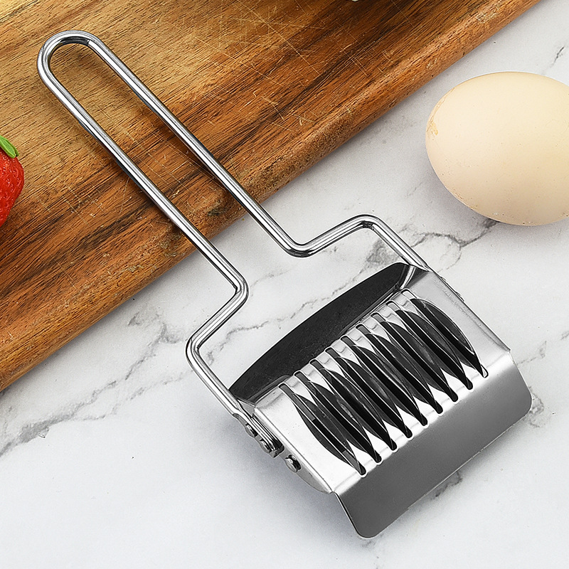 Rouleau coupe-pâte en acier inoxydable, ustensile de cuisine pour pâtes spaghetti