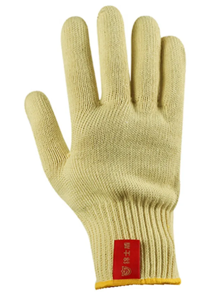 Aramid Glove High Temperature Resistant 300 To 500degree, Anti-cutting, Wear-resistant, Non-slip Wrist Guard Kevlar Fiber Gloves