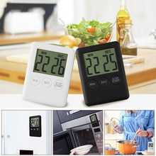 1pc Digital Timer Reminder Alarm LCD Cooking Clock Kitchen Large Count-Down Up Loud