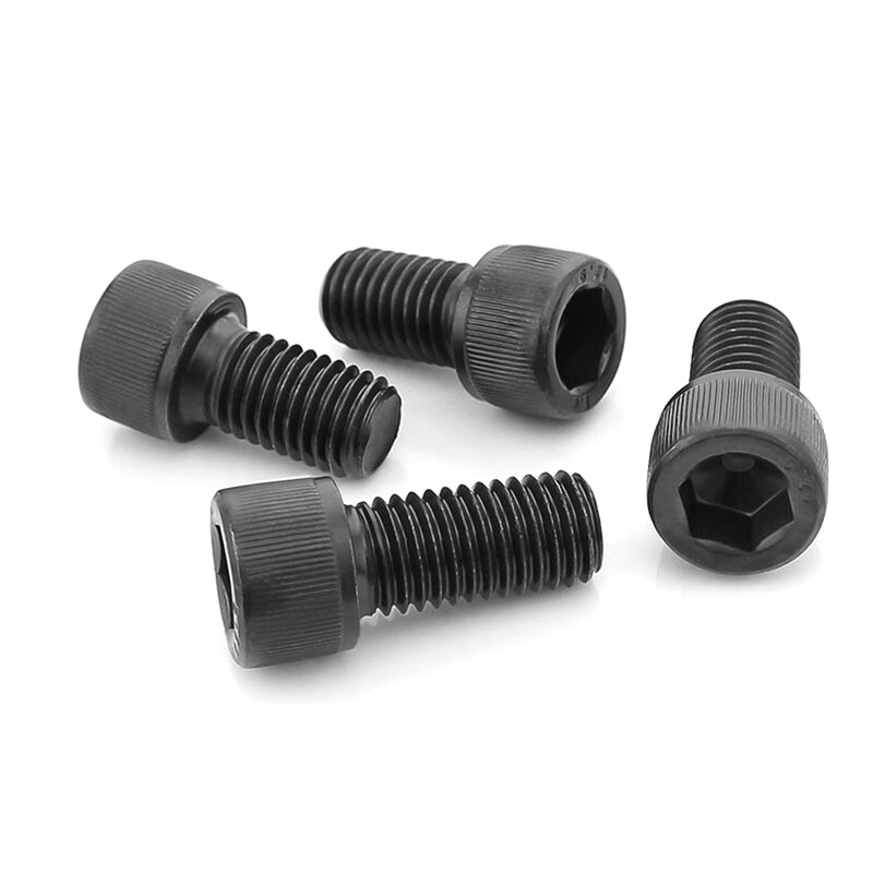20PCS Grade 12.9 M3x6 M3x8 M3x10 Allen socket head screw Hexagon Socket Head Screw Black Nickel plated Allen socket head screw