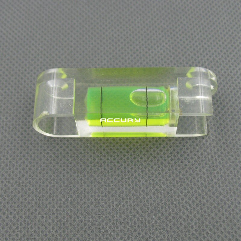 HACCURY Plastic waterniveau Indicator Mini waterpas waterpas flacon met Montage gat