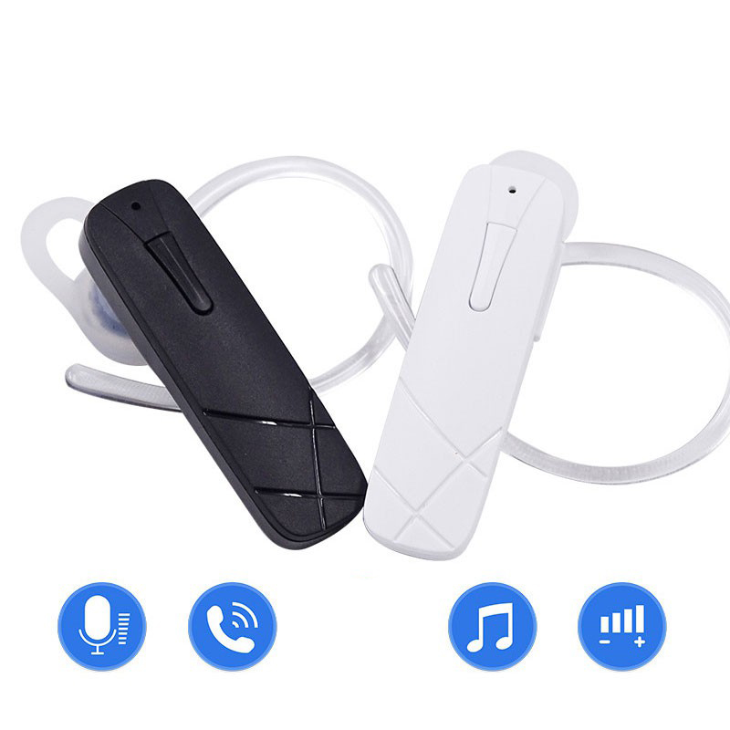 M165 Mini Bluetooth-Compatibel 4.0 Sport Formele Draadloze Oortelefoon Oorhaak Met Microfoon Belfunctie Volumeregeling