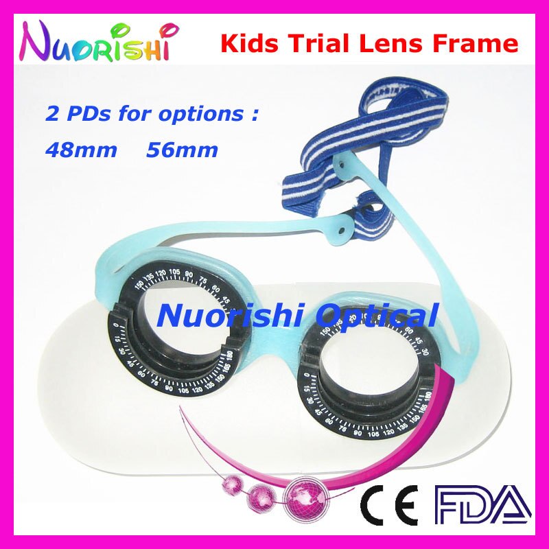XD07 Kids Optometry Vision Test Optical Trial Lens Frame For Children Only 23g