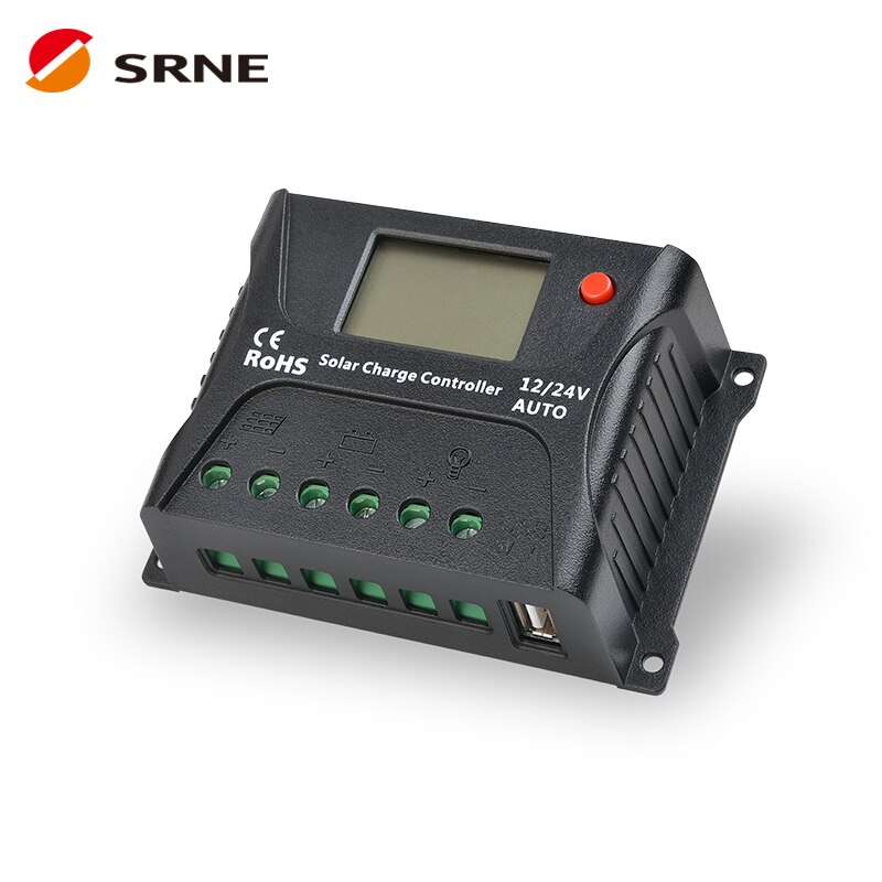 Srne Sr Hp2420 12 V 24 V 20a Pwm Solar Laadregelaar Ip30 Hp2420 Grandado