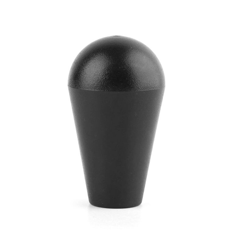 1Pc Oval Top Bal Rocker Bal Hoofd Arcade Game Amerikaanse Stijl Joystick Handvat Vervanging Top Bal 448C: Black