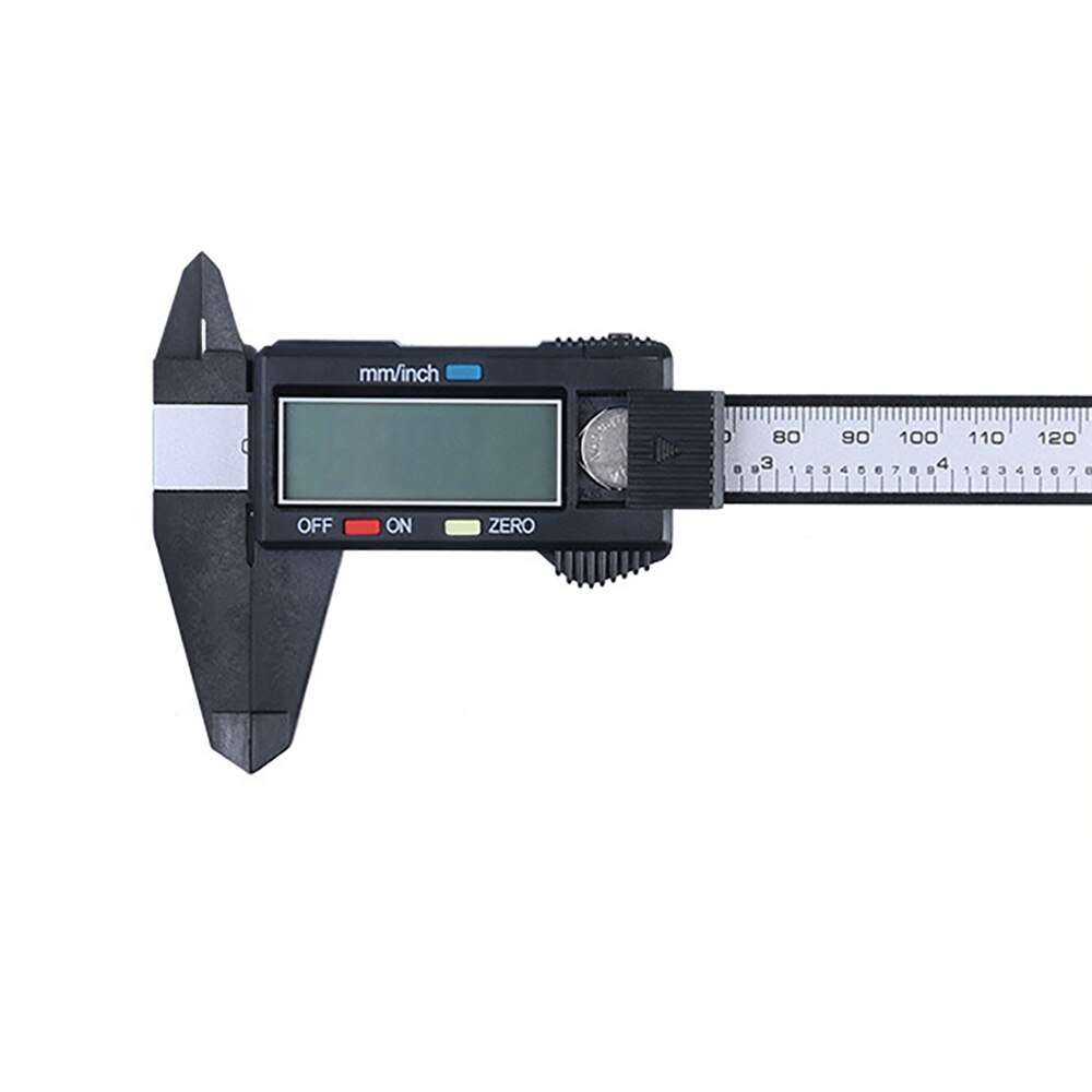 High precision electronic digital display Vernier caliper 0-150mm plastic measuring tool inner diameter outer gauge ruler: B