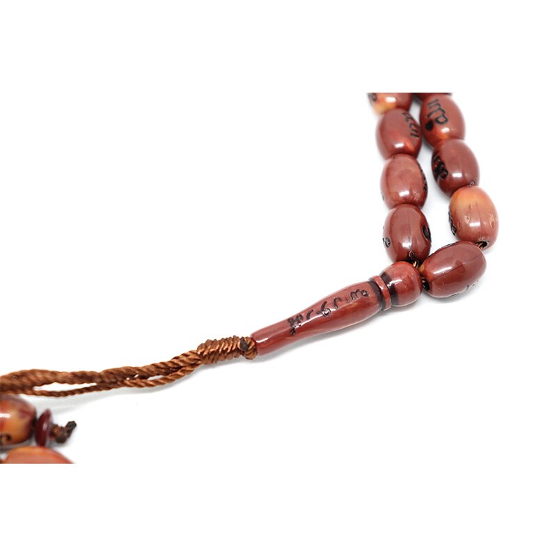 10x13 plástico cilíndrico pendurado grânulo tipo pingente oriente médio islam muçulmano tasby allah muhammad rosário cor do cabelo