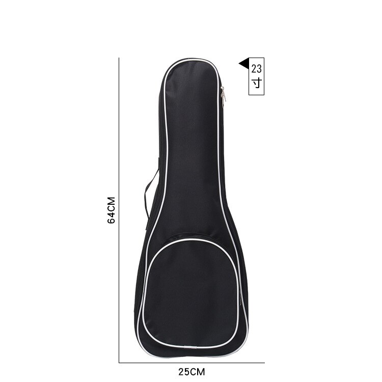 21/23/26 Polegada ukulele ukelele uke saco acolchoado mochila caso com alça de ombro ajustável levar alça: 23 inch