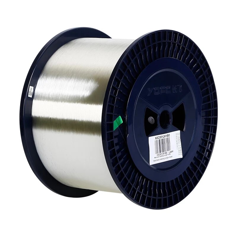 2 km/roll Blote glasvezel G652D Singlemode SM 9/125um 2000 m/spool zonder connector voor OTDR test launch kabel fiber rollen