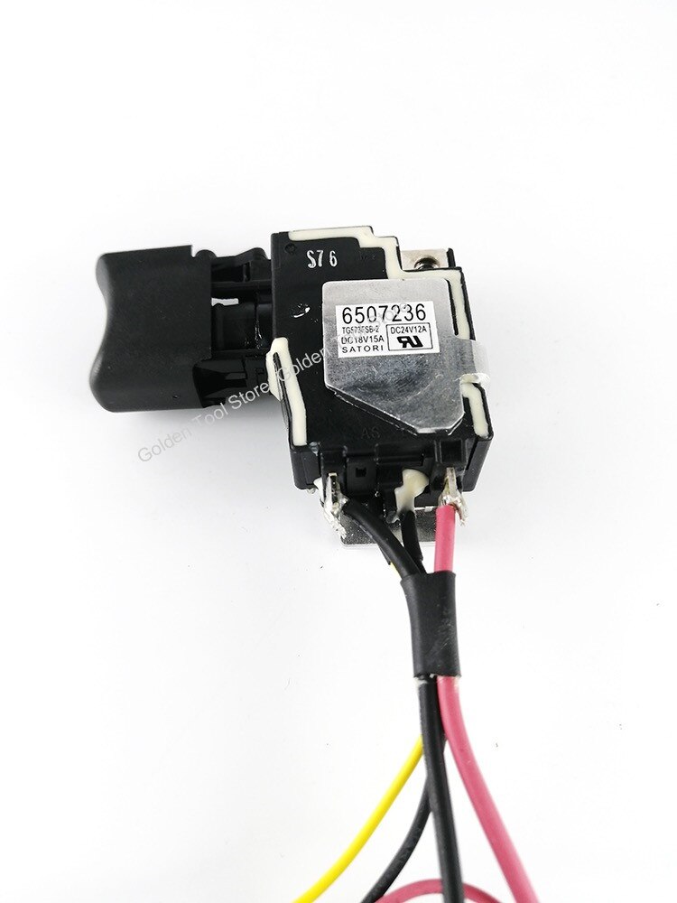 Switch trigger 650723-6 6507236 for makita lxdt 04 18v cordless impact driver reservedeler