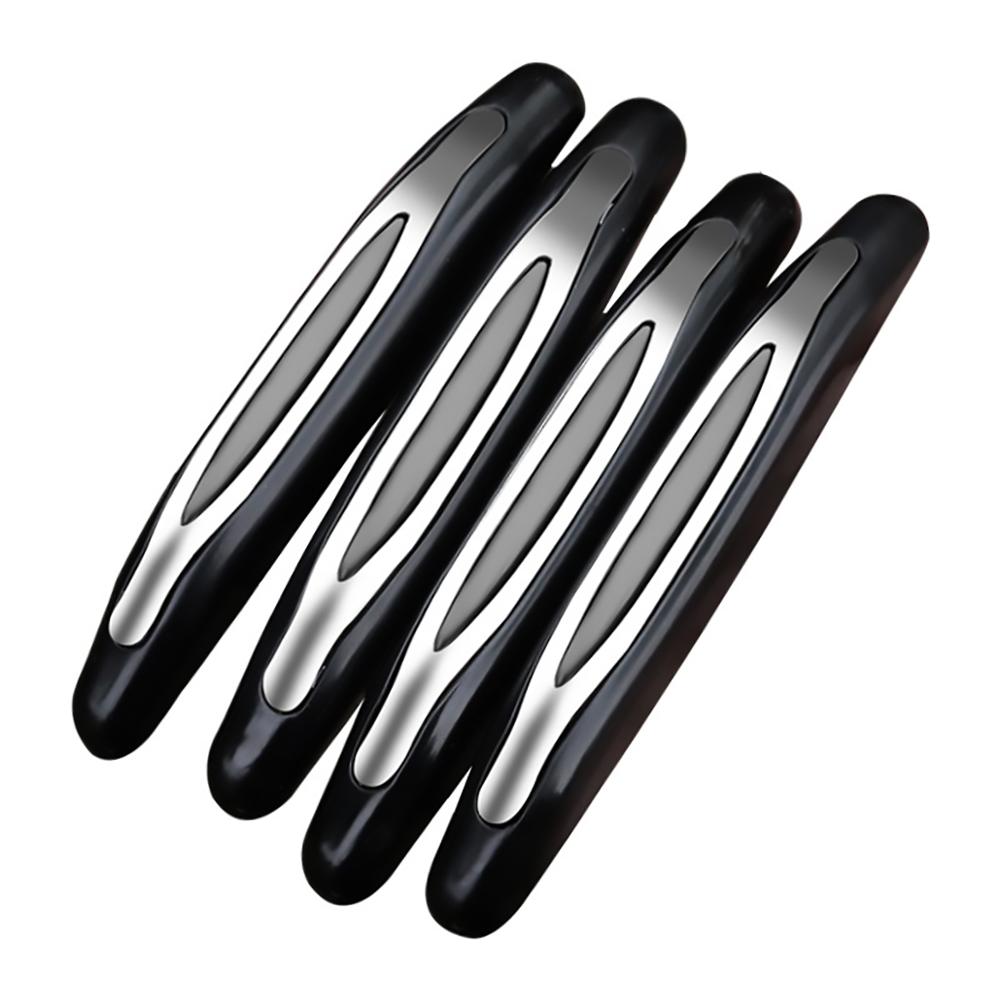 Autodeur bumper strip 4 stuks beschermstrip krasbeschermer autodeur crashblad auto anti-botsing