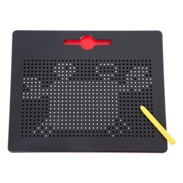 Magnetic Tablet Drawing Board Toy Bead Magnet Stylus Pen Writing Memo Pad Learning Educational Kid Toy