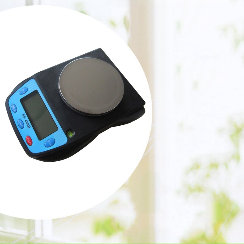 SF-400D Analytische Balans Laboratorium Elektronische Digitale Weegschaal Keukenweegschaal 500G/0.01G Zwart