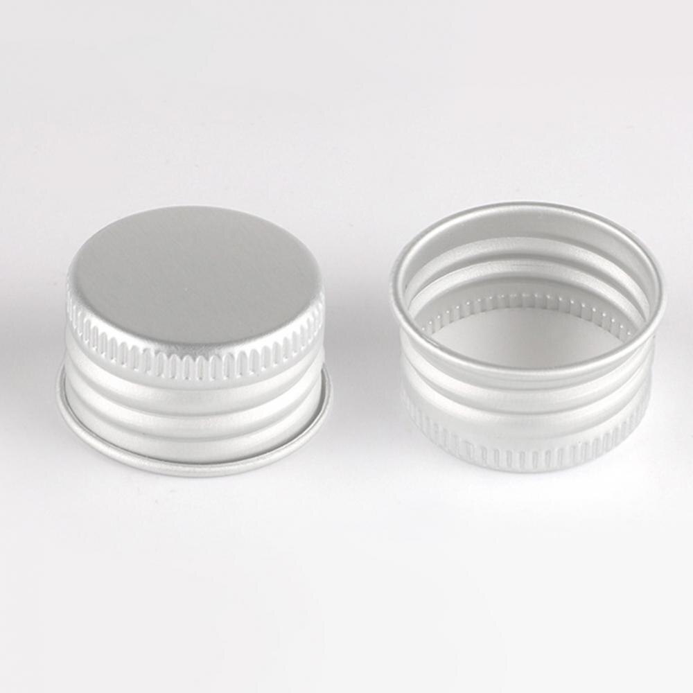 1 pc puste butelki aluminiowe z śruba aluminiowa pokrywki 30ML 50ML 100ML 120ML 150ML 250ML 500ML pojemnik wielokrotnego napełniania butelki