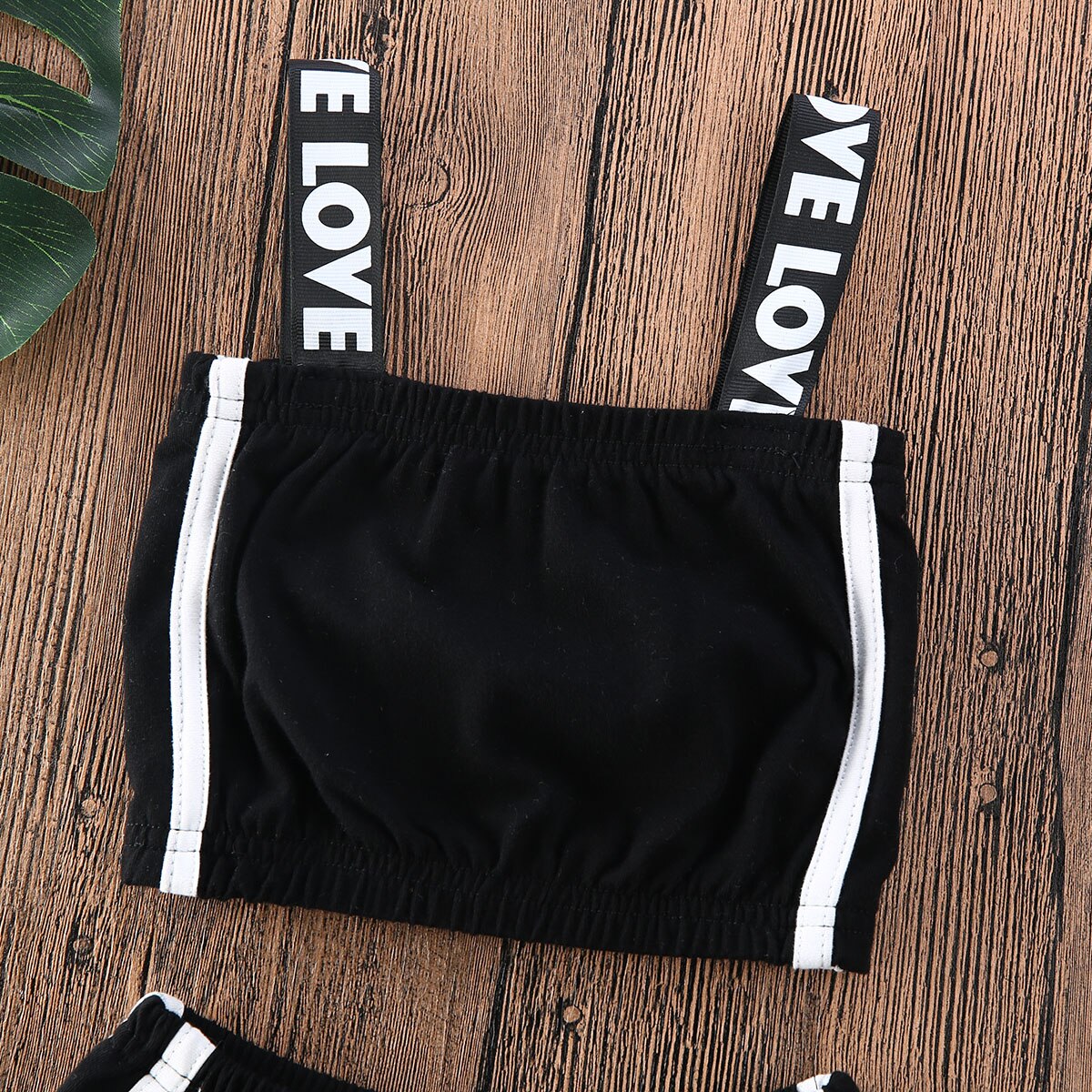 2-7y spädbarn barn bebis flicka barn soldräkt kläder enfärgade sling toppar + byxor outfits jacka kläder