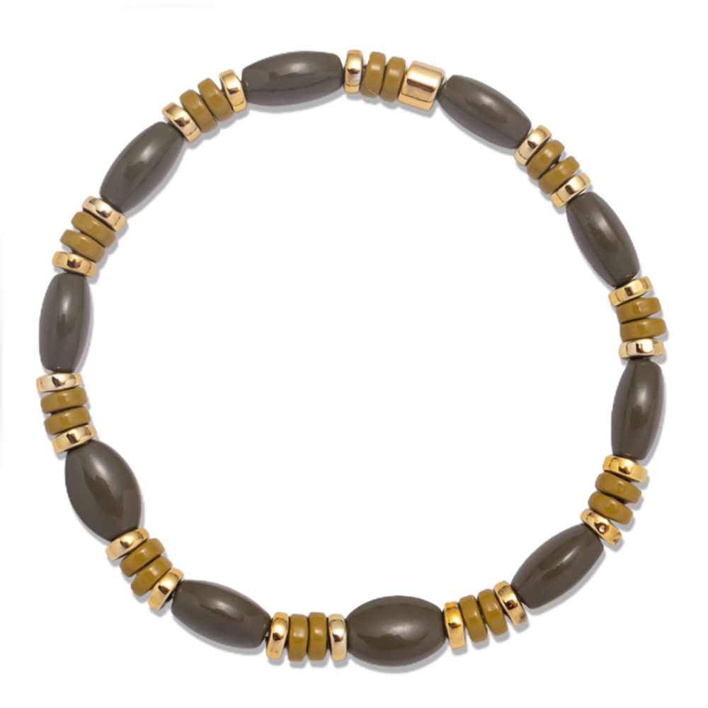 2022 nuovo Design perline colorate bracciali elastici braccialetti fatti a mano con perline Color arcobaleno bohémien per gioielli con perline da donna