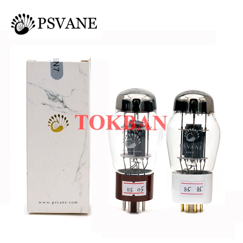 PSVANE Tube HIFI 6SN7 6SN7C Replace 6N8P 6H8C CV181 6SN7GT Matching Pair for Vacuum Tube Amplifier HIFI Amplifier