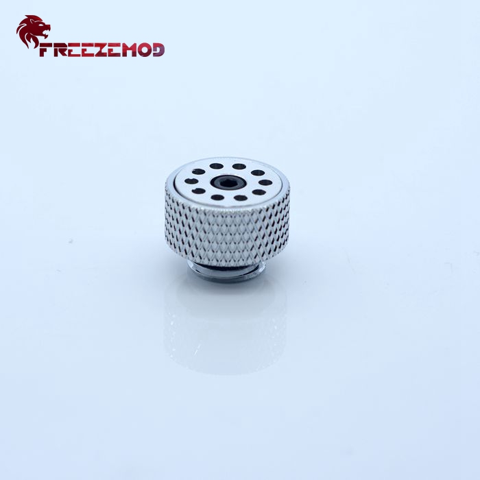 Freezemod adjustable automatic exhaust valve computer pc water cooler fitting water tank silver body. HPQF-S1B