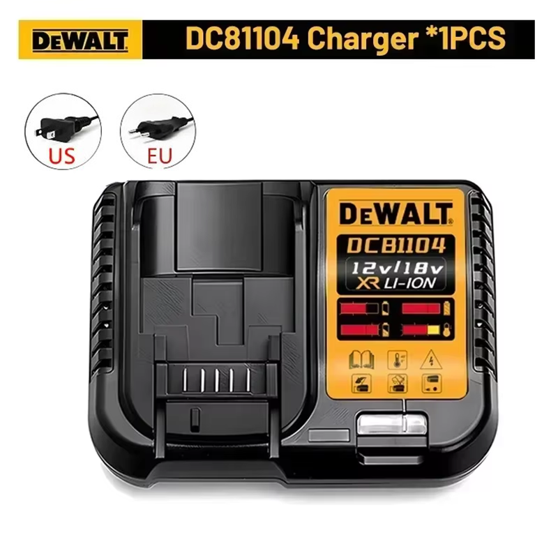 100%  stk . originale dewalt 18v batterier, , 2ah 5ah 6ah genopladelige lithium-ion batterier, dewalt dcb 200 udskiftningsbatteri til elværktøj: Guld