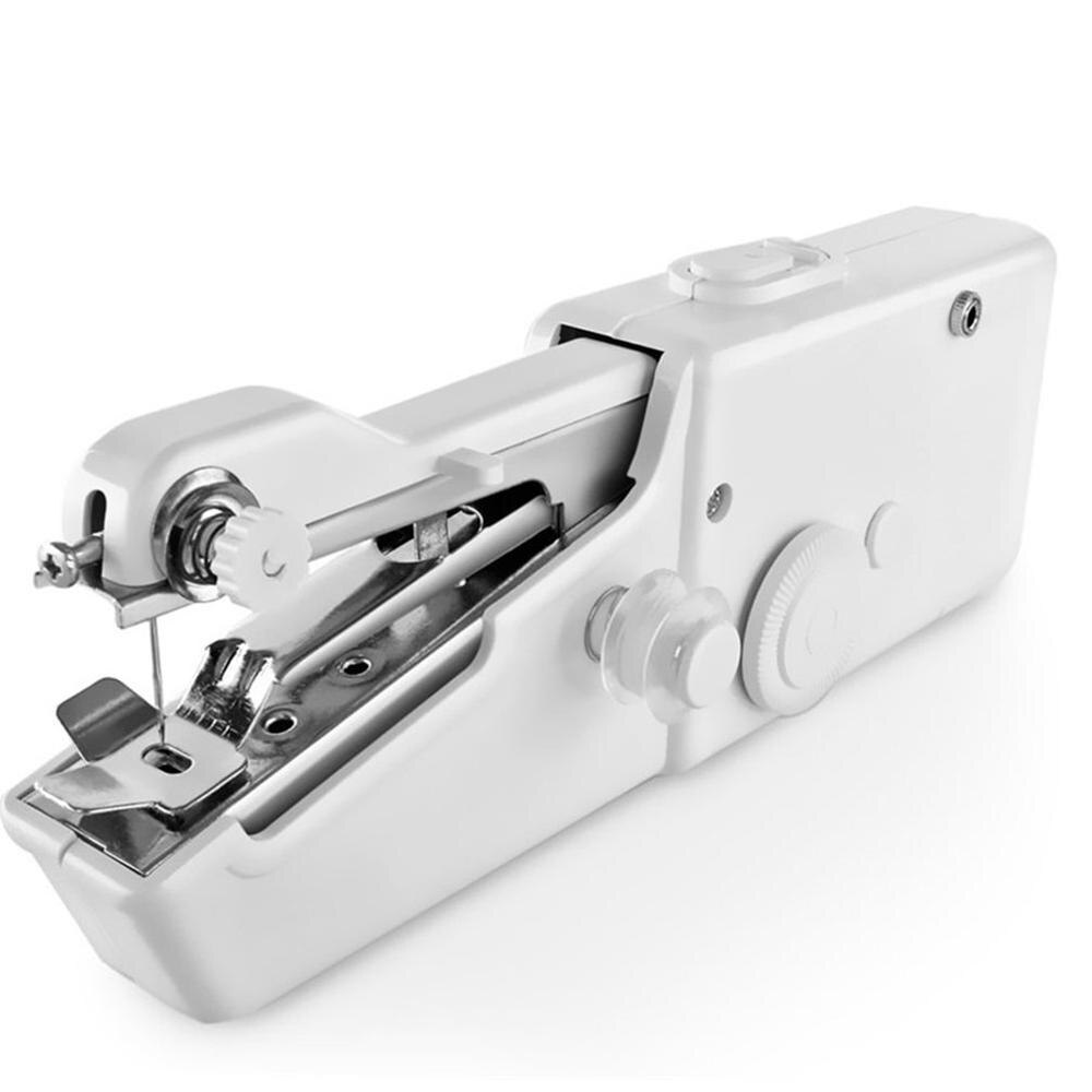 Portable Mini Handheld sewing machine Stitch Sew needlework Cordless Clothes Fabrics Electric Sewing Machine Stitch: NO.1