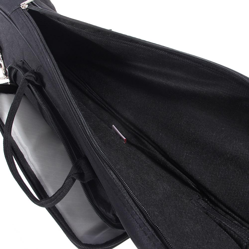 Professionele Lichtgewicht Trompet Gig Bag Waterdichte Oxford Doek met Zachte Katoen Strap Bag Dubbele Ritsen voor Messing Instrument