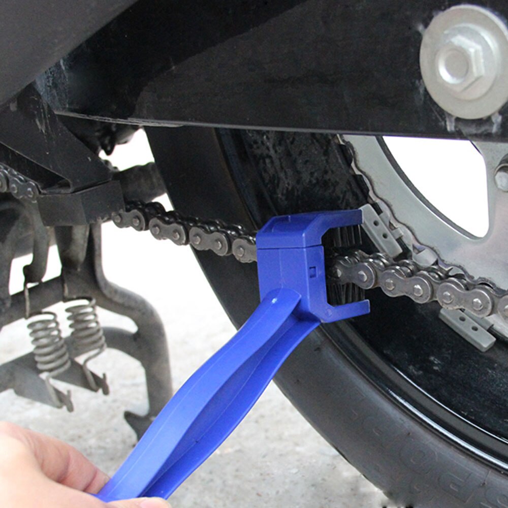 Motorcycle Chain Cleaner Plastic Bike Bicycle Moto Brush Cycling Clean Chain Cleaner Outdoor Scrubber Wash Tool FOR Dirt Bike