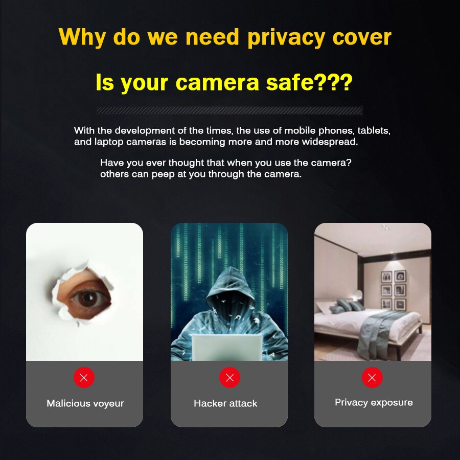 1/3/6/9/12pcs Webcam Cover Universal Phone Laptop Camera Cover Cache Slider Web Cam Cover for IPhone IPad Macbook Lens Sticker