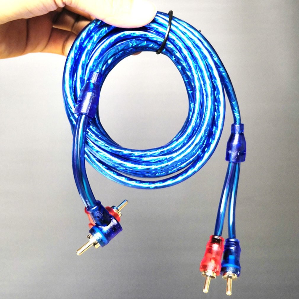 Awg 8 Cable amplificador de potencia Cable de altavoz de graves Set de Cable Kit HiFi para coche Cable de altavoz de graves accesorios de coche