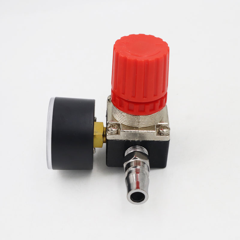 1pc 180 psi 12 bar trykregulator omskifter styreventil med manometer 1/4 &quot; til luftkompressor