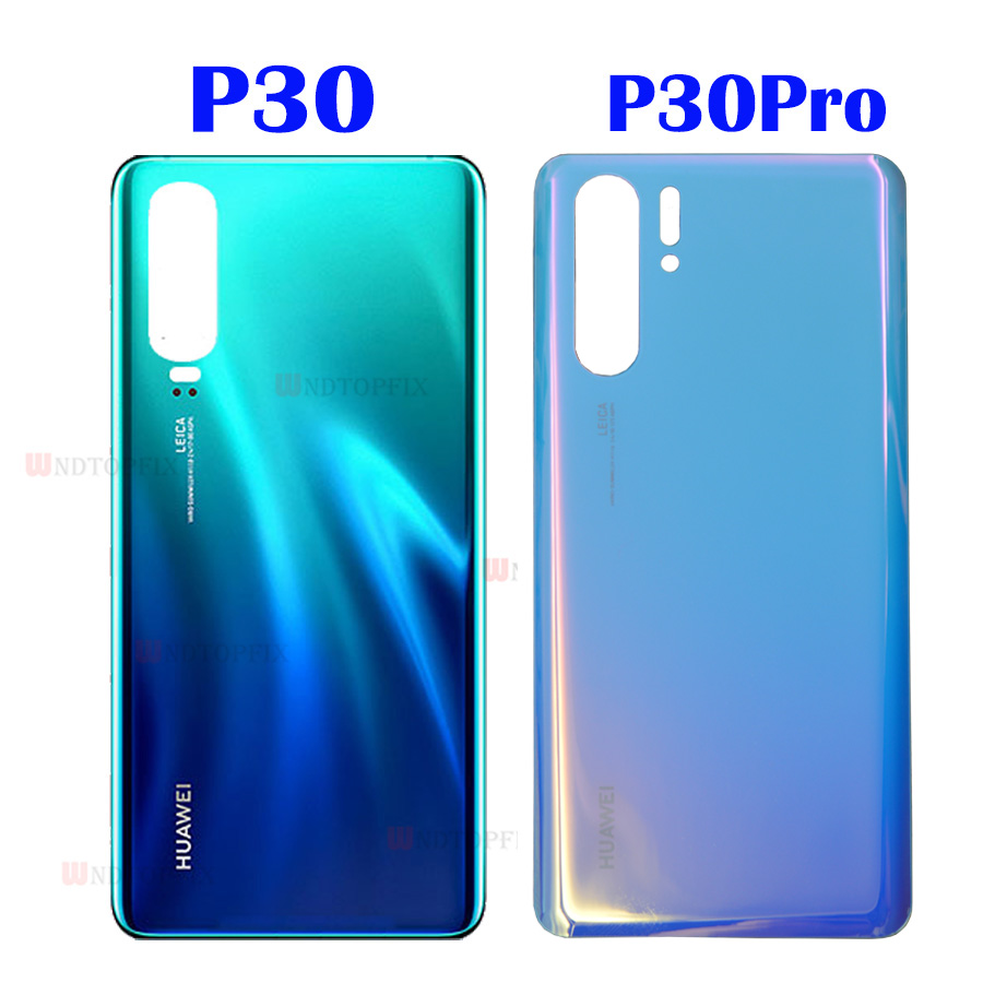 For Huawei P30 Back Battery Cover ELE-L09 L29 Rear Glass Door Housing Case For Huawei P30 Pro VOG-L04 Battery Cover