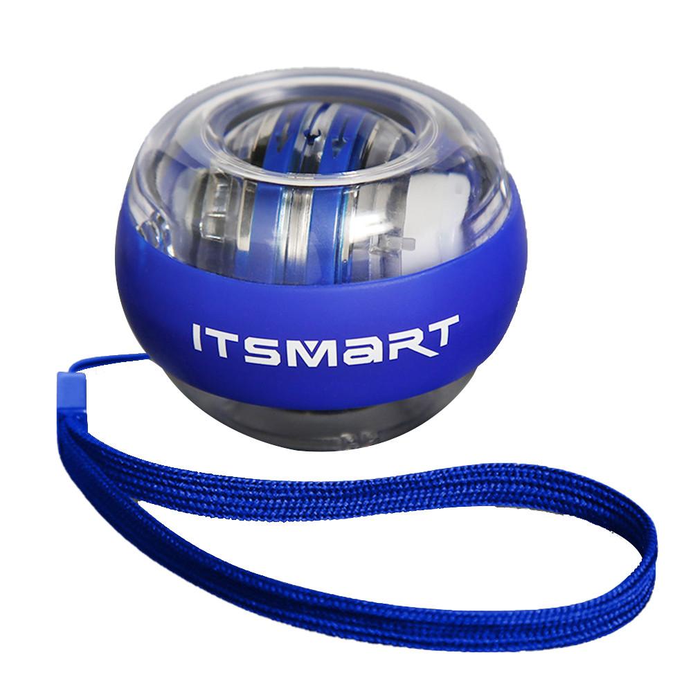 Hand Exercise toys Magic Wrist Ball Illuminated Wrist Self-illuminating Super Gyro Toy Wrist Force Training Fitness Toys: Blue