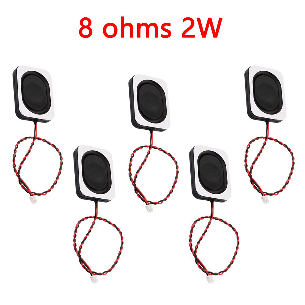 4/8 Ohm Internal Magnetic Cavity Speaker 2/3W Oval Internal Magnet Diy Magnetic Speaker Full Range Box Speaker 1.25 2.0 Terminal: Yellow / 15cm