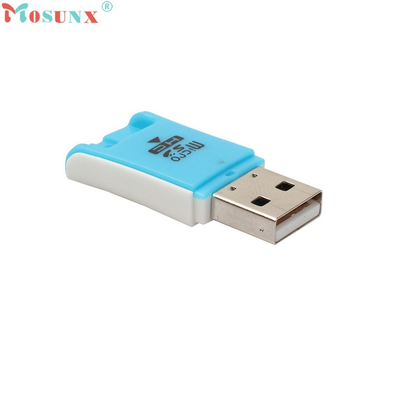 Mosunx Advanced U disk Brand and High Speed Mini USB 2.0 Micro SD TF T-Flash Memory Card Reader Adapter